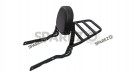 For Royal Enfield Shotgun 650 Accessories Luggage Rack Backrest and Saddle Stay - SPAREZO